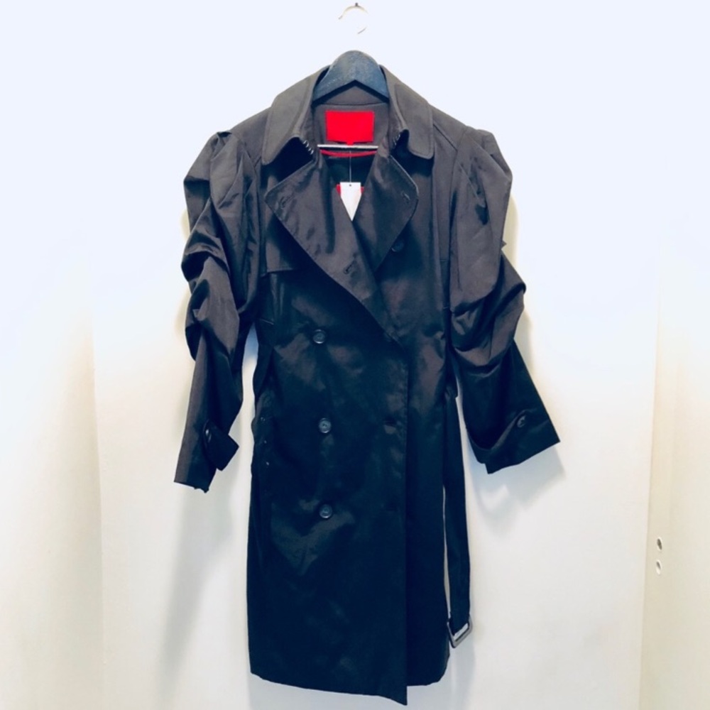 Saks Fifth Sinclaire 10 Trench Coat
